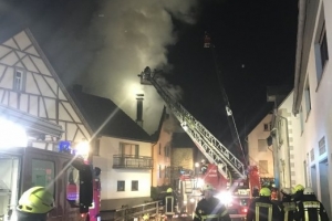 Dachstuhlbrand 26.12.2018