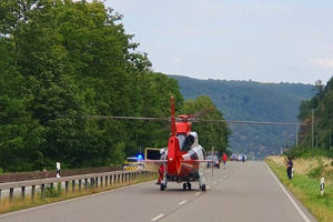 Hubschrauberlandung 25.06.2023