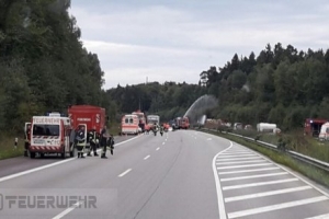 LKW-Brand 05.09.2017