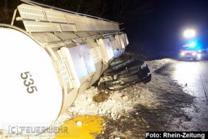 LKW-Unfall 04.01.2015