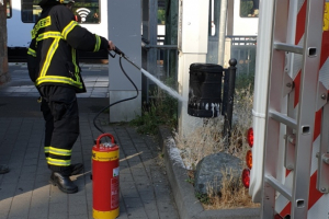 Mülltonnenbrand 30.06.2019