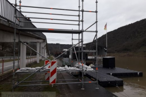 Vorbereitung Hochwasser 05.01.2018