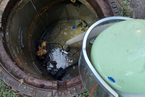 Wasserrohrbruch 07.07.2022